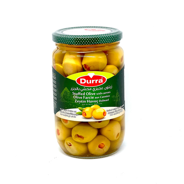 DURRA Carrot Stuffed Olives 600g