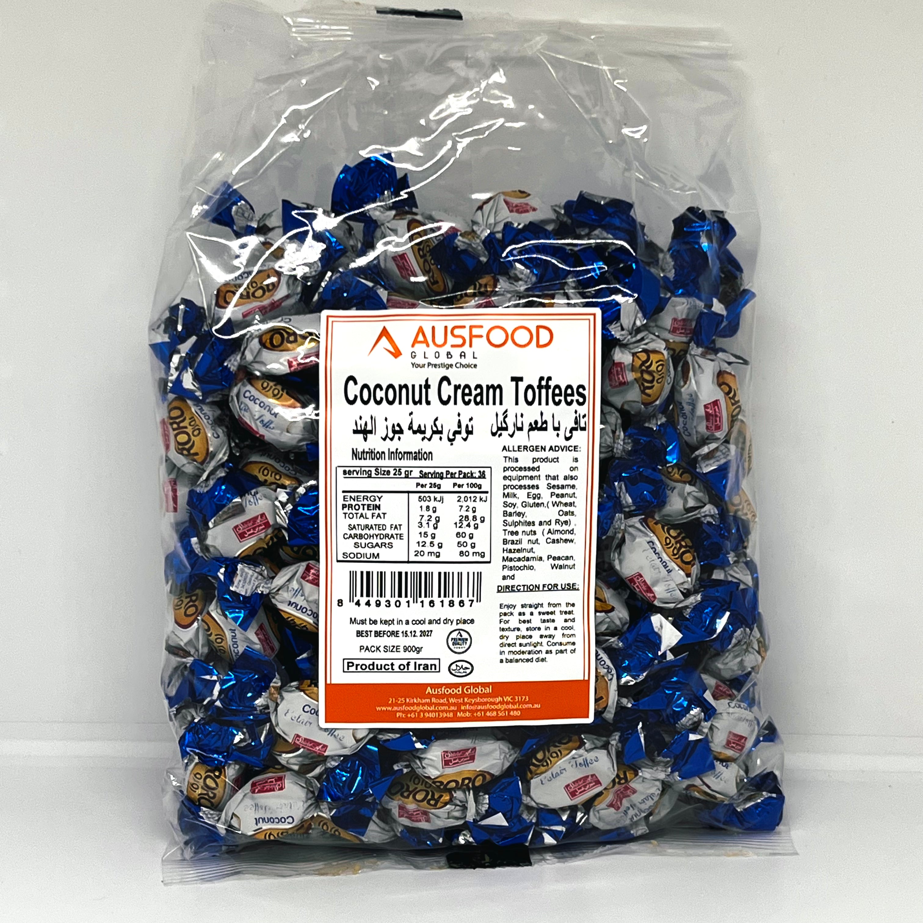 SHIRIN ASAL 'Roro' Coconut Toffee 900g
