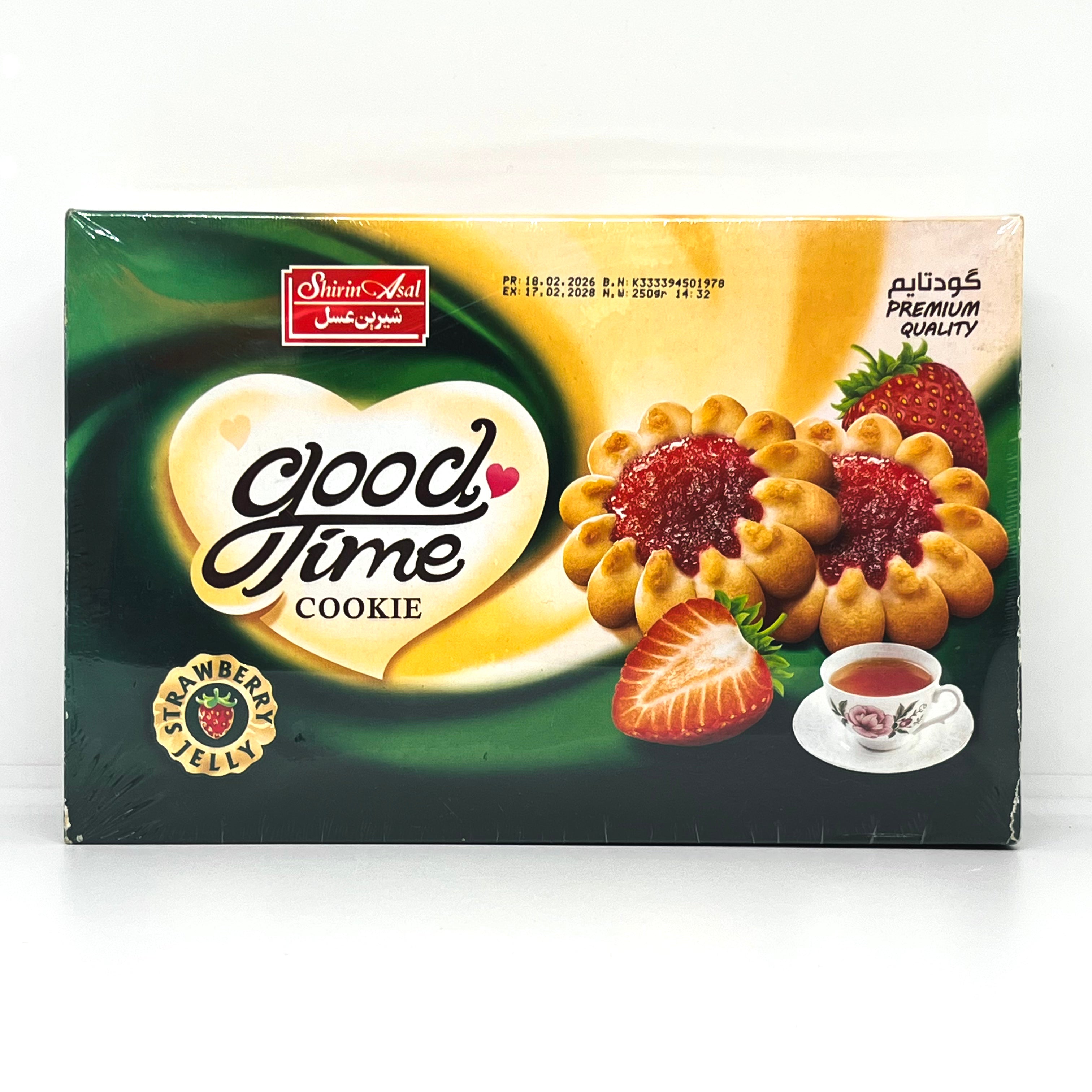 SHIRIN ASAL 'Good Time' Strawberry Jelly Cookie 250g