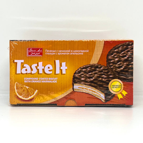 SHIRIN ASAL 'Taste It' Orange Chocolate Coated Biscuits 6*20g - 120g