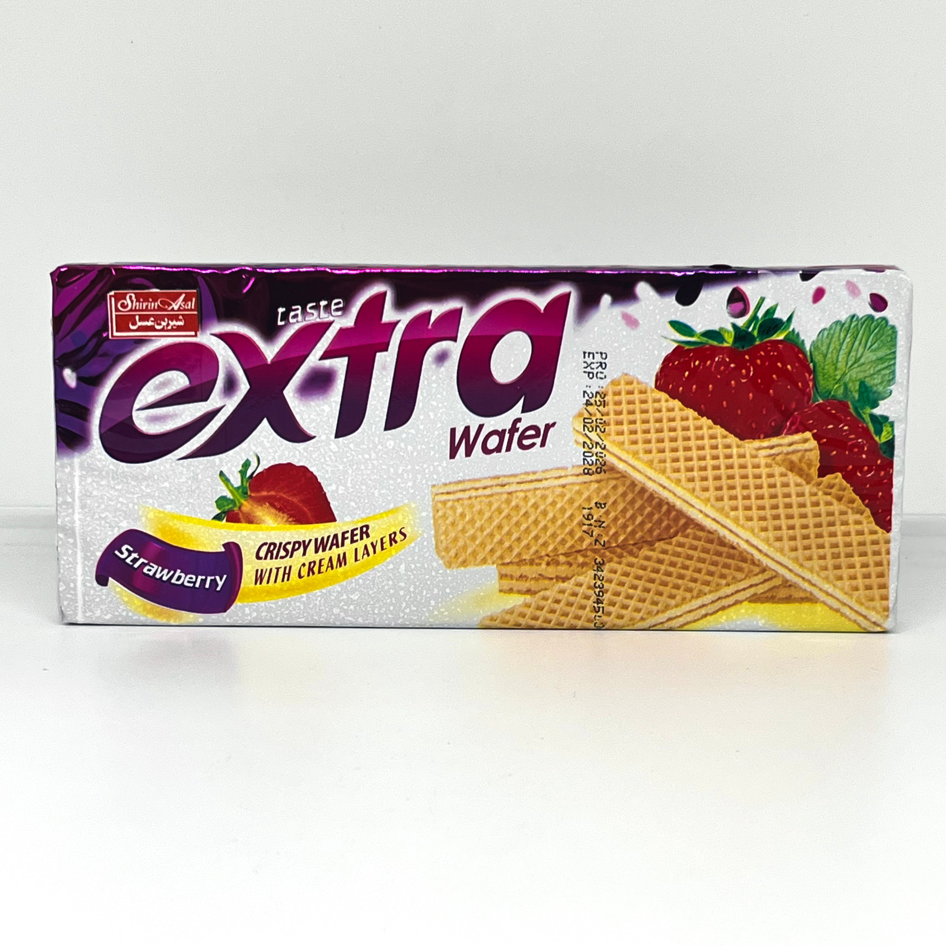 SHIRIN ASAL 'Extra' Wafer Strawberry 100g