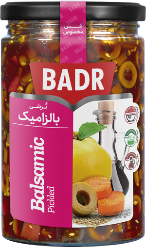 BADR Balsamic Pickle 650g