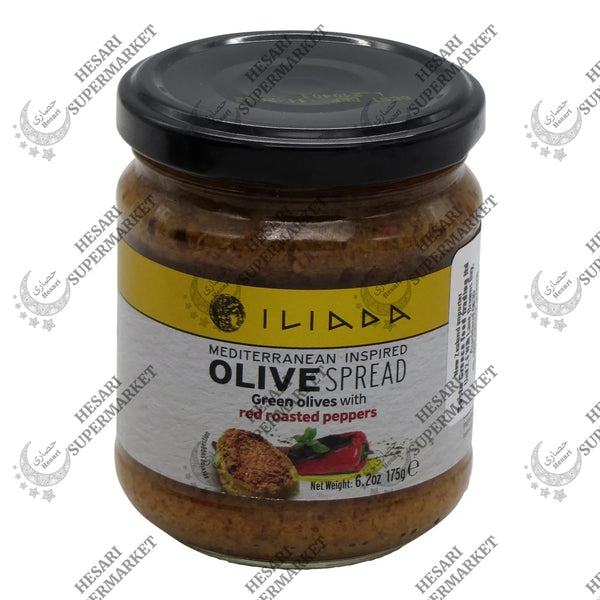 Iliada Green Olives W/ Pimento Paste 950G (1)