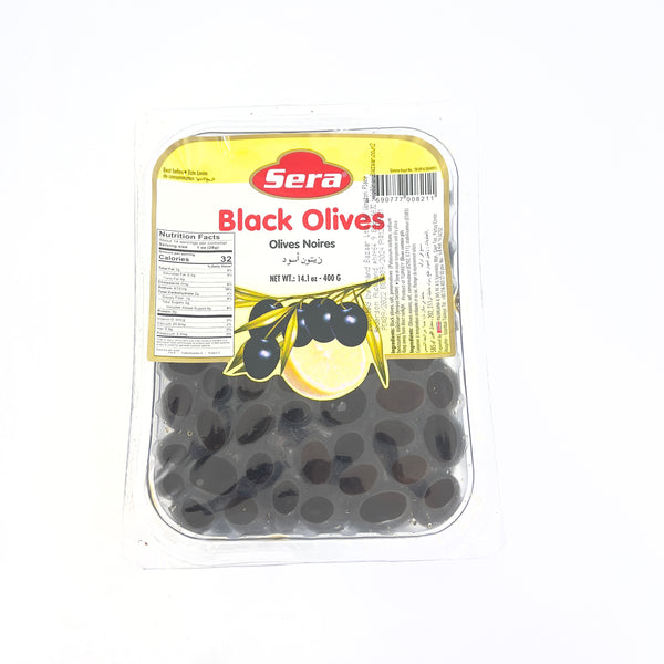 SERA Black Olives 400g