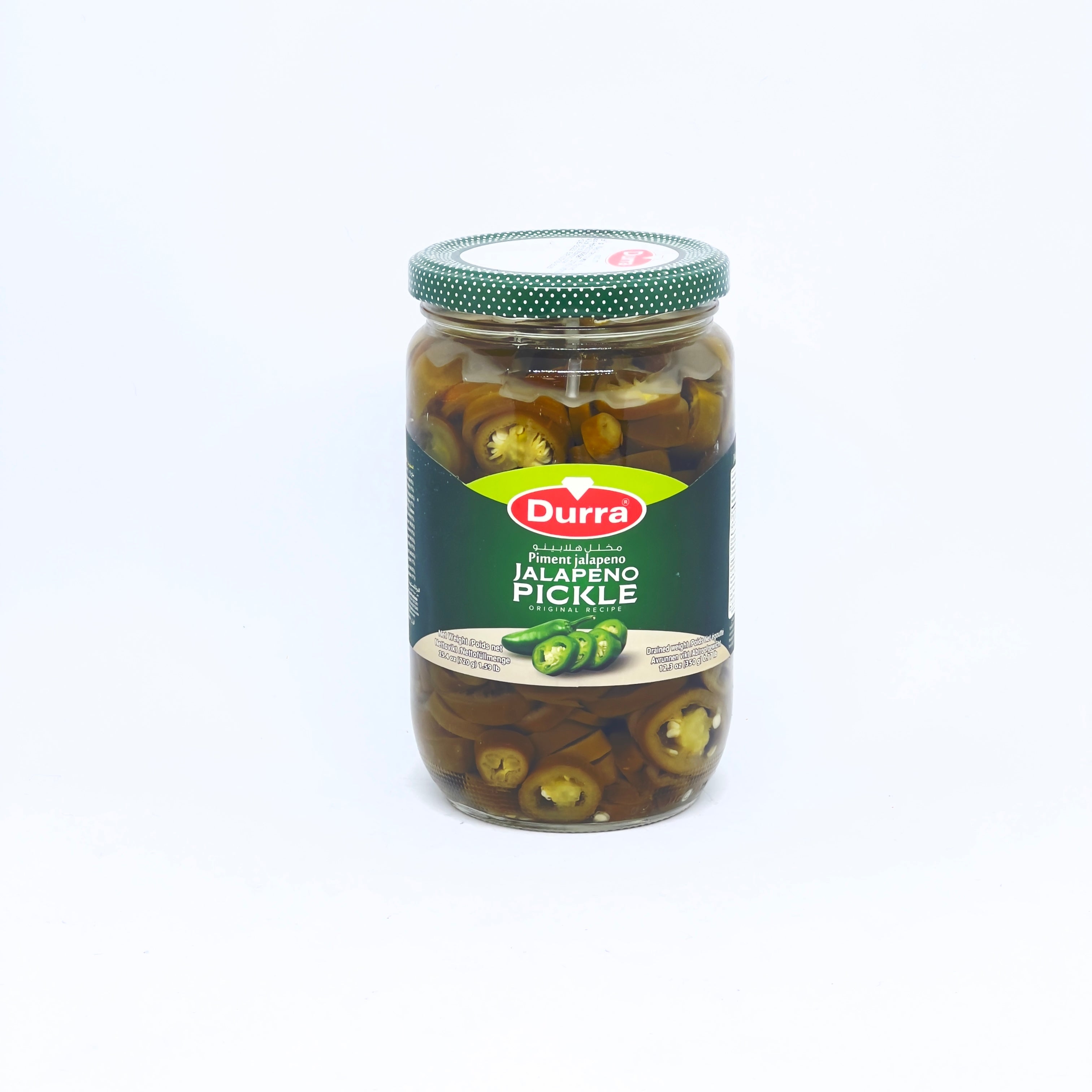 DURRA Jalapeno Pickles 720g