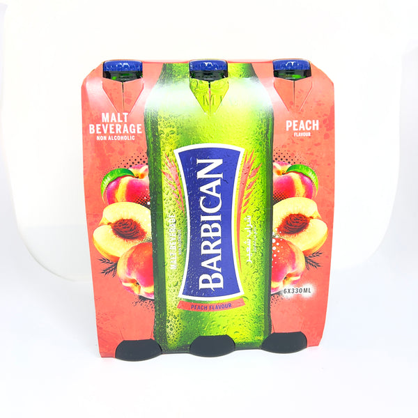 BARBICAN Peach Flavour Drink 330mL
