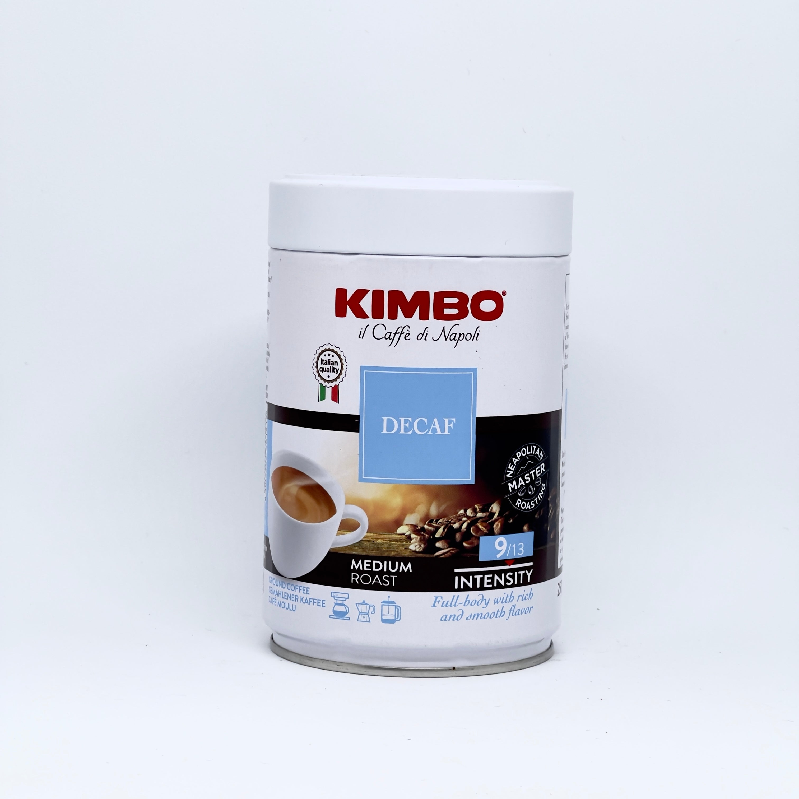 KIMBO Decaffeinated Ground Coffee 250g