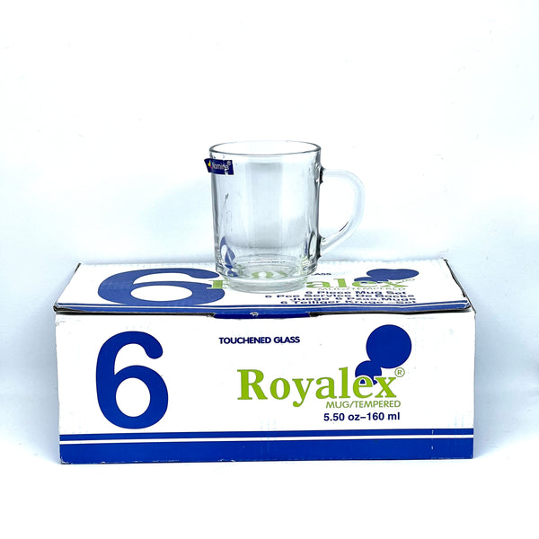 ROYALEX Tempered Mug Set 6pcs