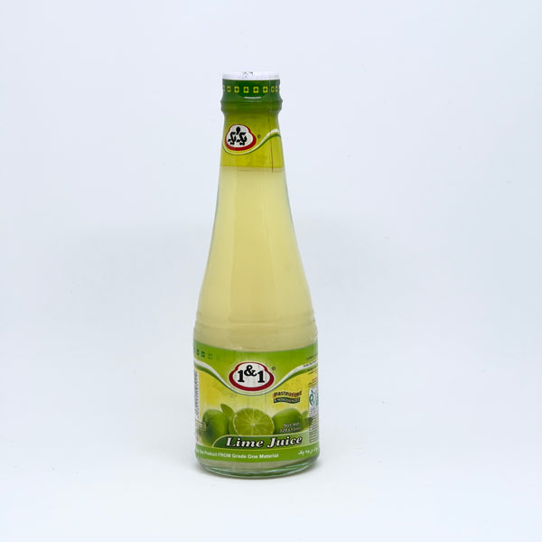 1&1 Lime Juice 320mL