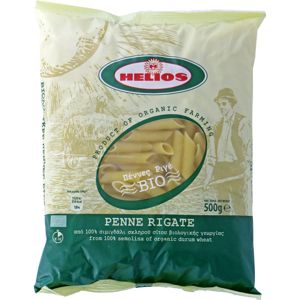 HELIOS Organic Penne 500g