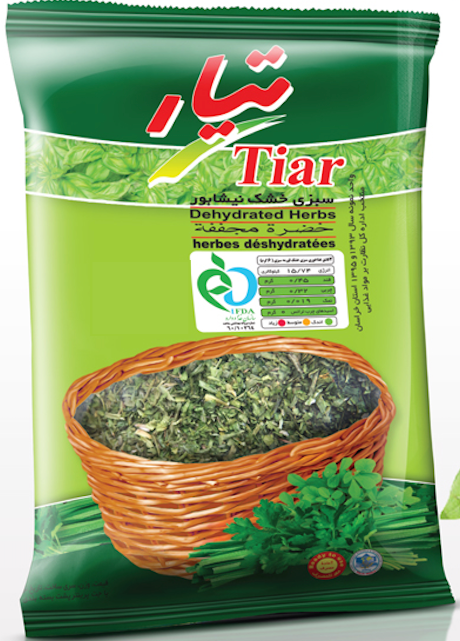 TIAR Dried Basil 180g