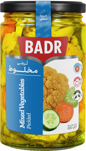 BADR Vinegar Pickled Vegetables 630g