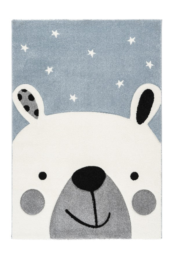 Amigo 323 Blue Bear Kids Rug - Lalee Designer Rugs