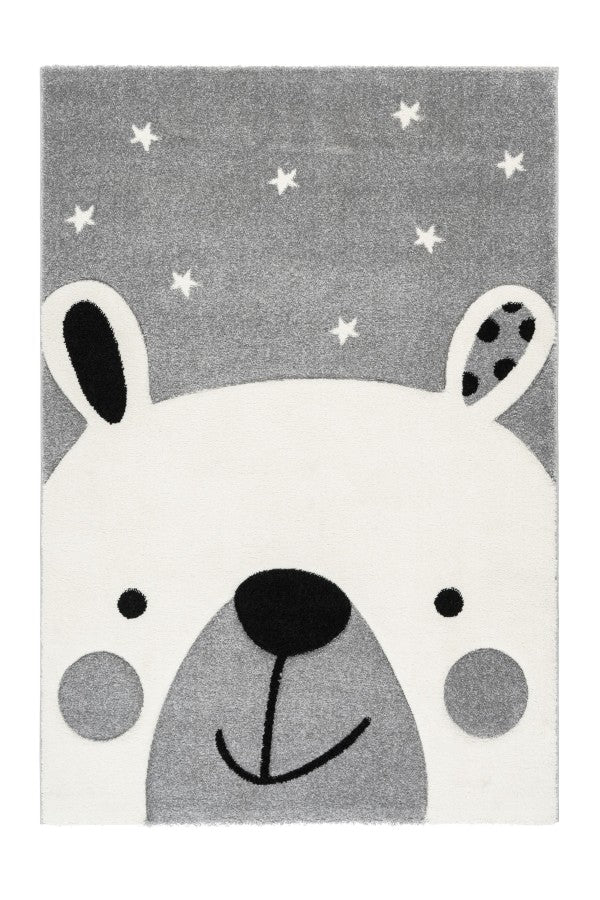 Amigo 323 Silver Bear Kids Rug - Lalee Designer Rugs