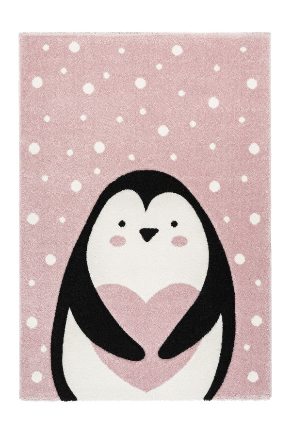 Amigo 325 Pink Penguin Kids Rug - Lalee Designer Rugs