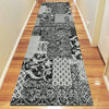 Celestial 583 Black Hallway Runner