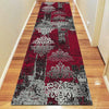 Celestial 6968 Red Hallway Runner