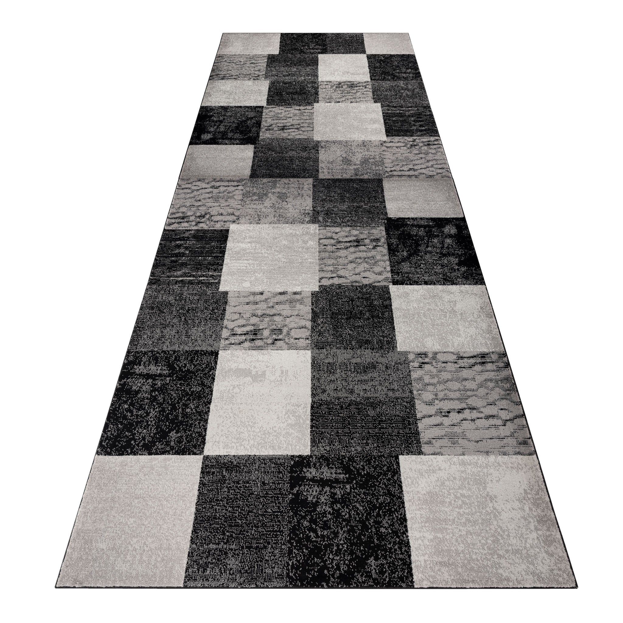 Celestial 1166 Black Hallway Runner