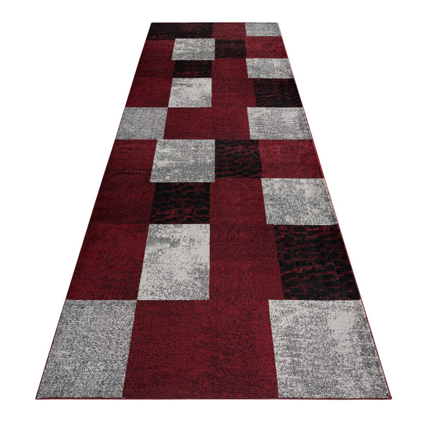 Celestial 1166 Red Hallway Runner