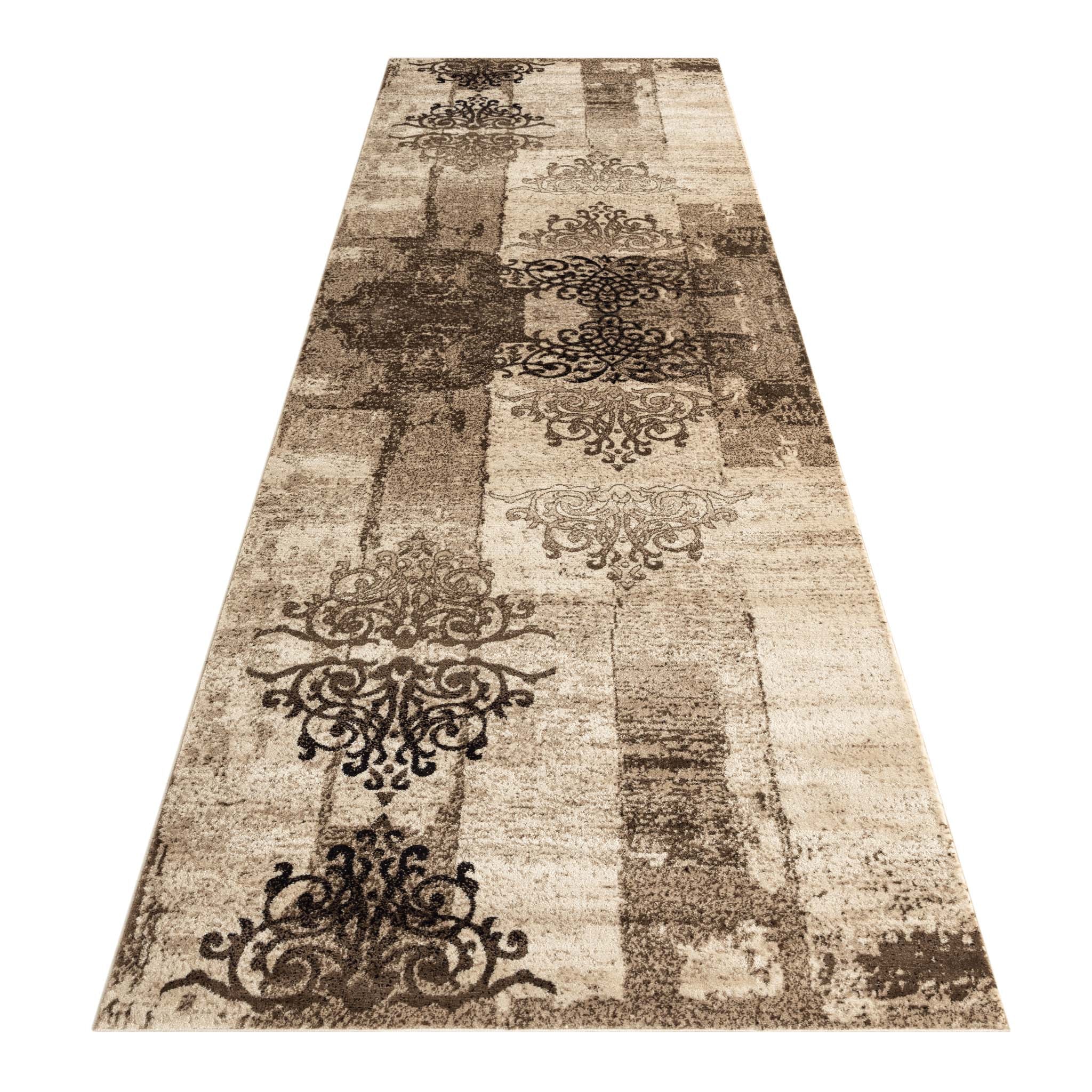 Celestial 6968 Brown Hallway Runner