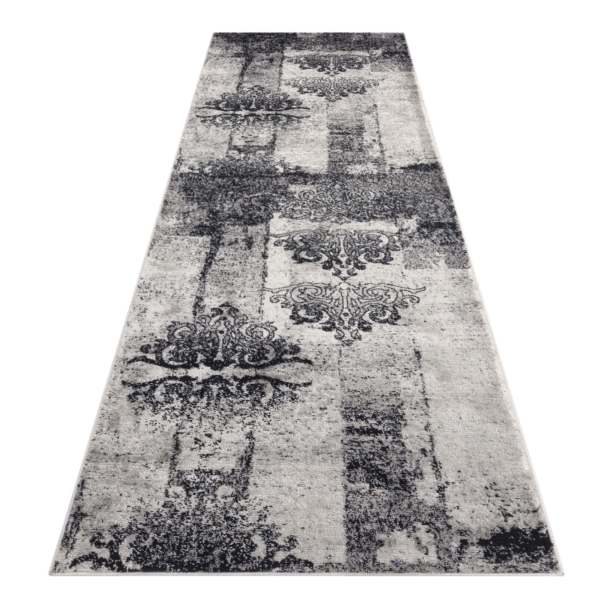 Celestial 6968 Grey Hallway Runner