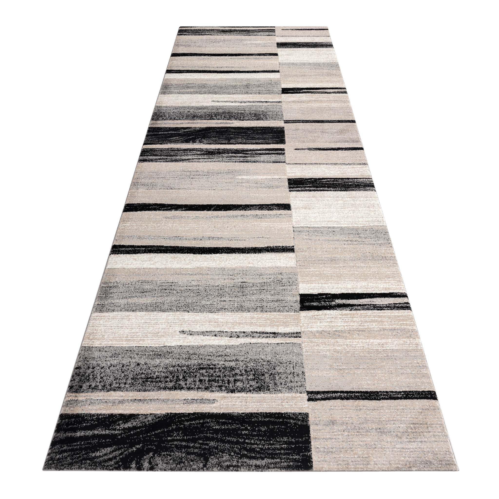 Celestial 7866 Grey Hallway Runner