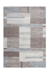 Feeling 501 Pastel Blue Simple Thick Geometric Rug - Lalee Designer Rugs