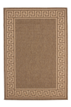 Finca 502 Coffee Border Outdoor/Kitchen Rug - Lalee Designer Rugs