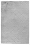 Impulse 600 Silver Very Soft Fluffy Diamond Rug