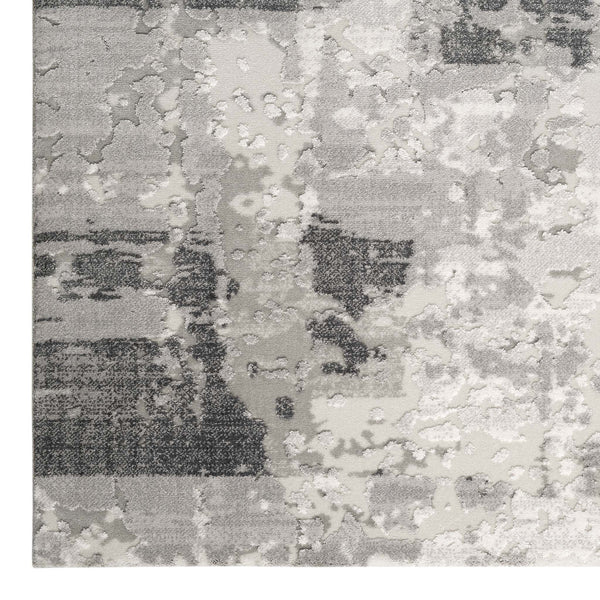 Illusion 8534 Grey Hallway Runner