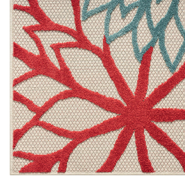 Indigo 1210 Red Hallway Runner
