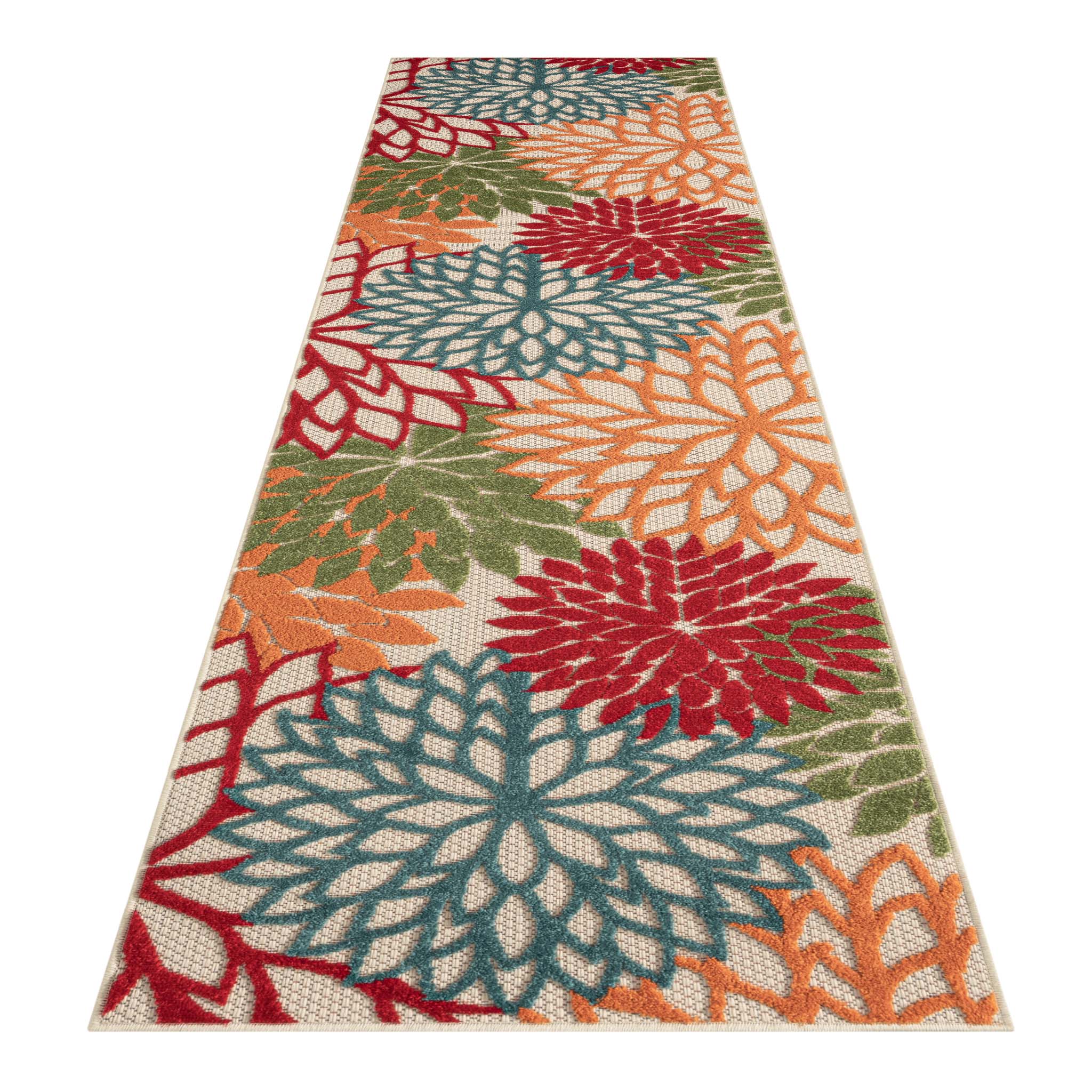 Indigo 1210 Red Hallway Runner