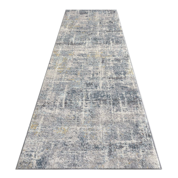 Infinity 344 Grey Hallway Runner