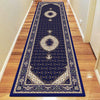 Mystique 7650 Dk Blue Hallway Runner