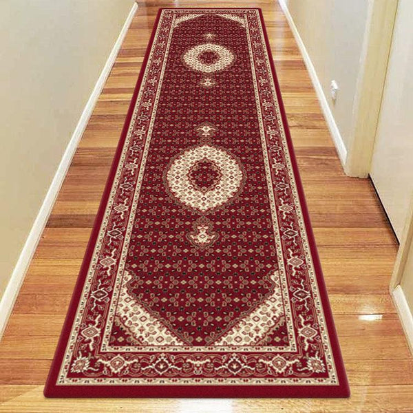 Mystique 7650 Red Hallway Runner