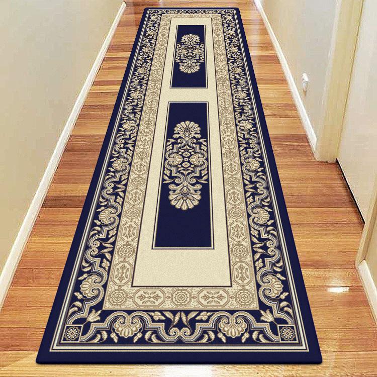 Mystique 7652 Dk Blue Hallway Runner