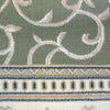 Mystique 7653 Green Hallway Runner