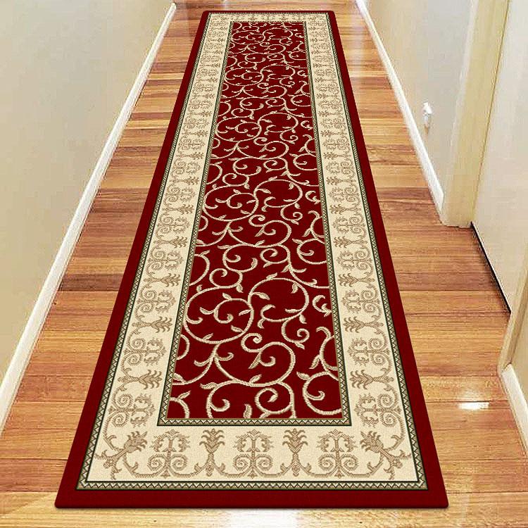 Mystique 7653 Red Hallway Runner