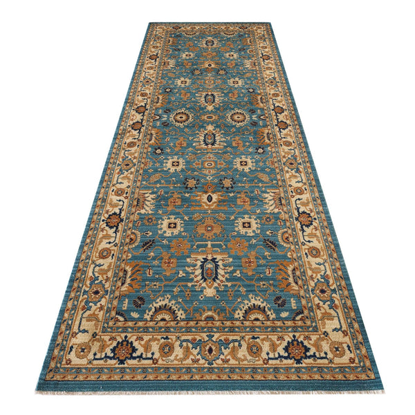 Persian 1260 Blue Hallway Runner