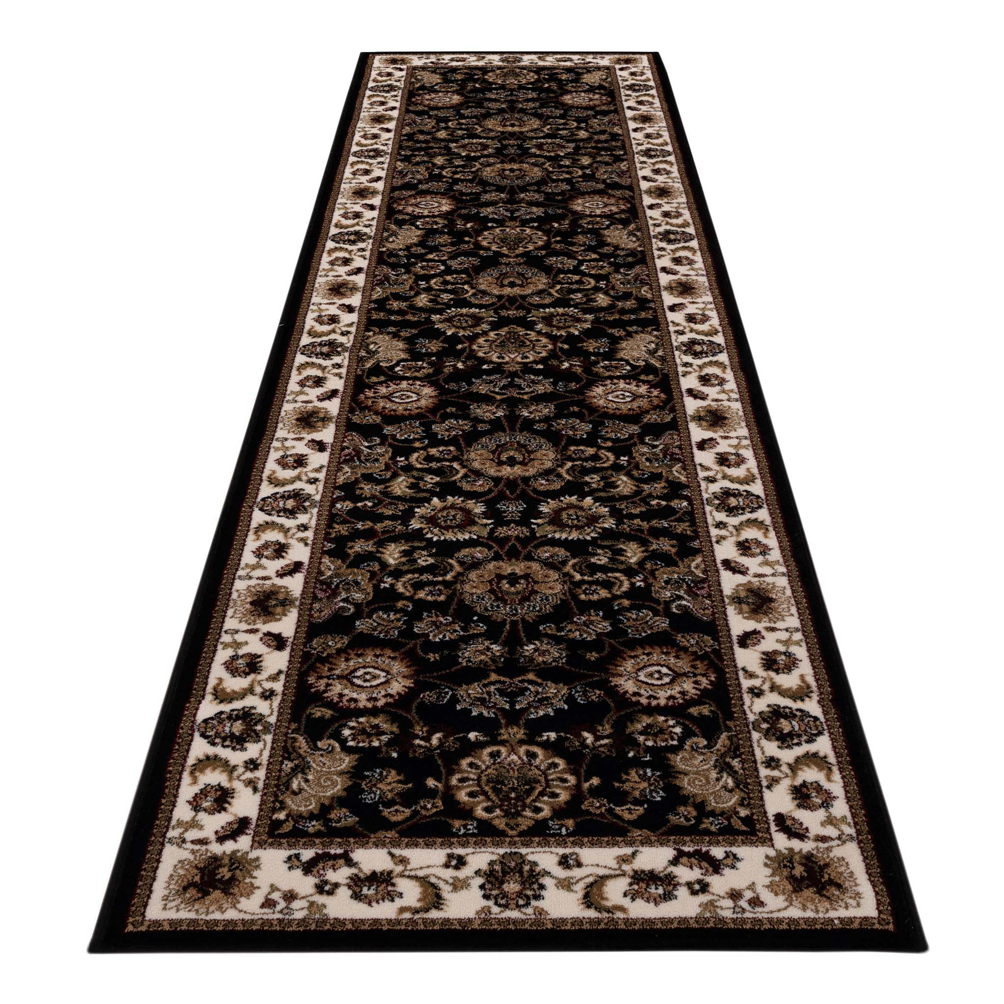 Nebula 8005 Black Hallway Runner