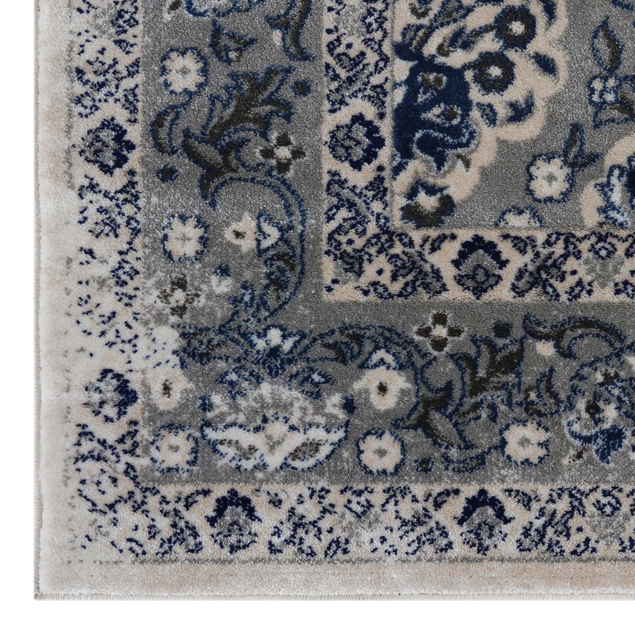 Opaline 100 Grey Hallway Runner