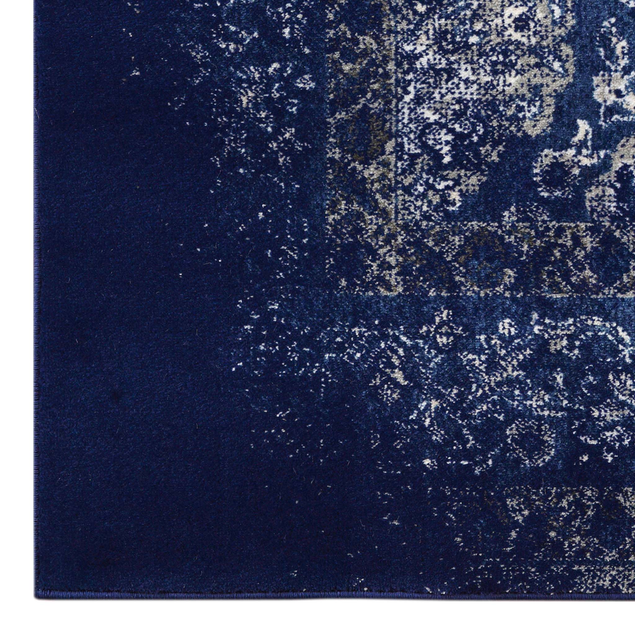 Opaline 100 Navy Hallway Runner