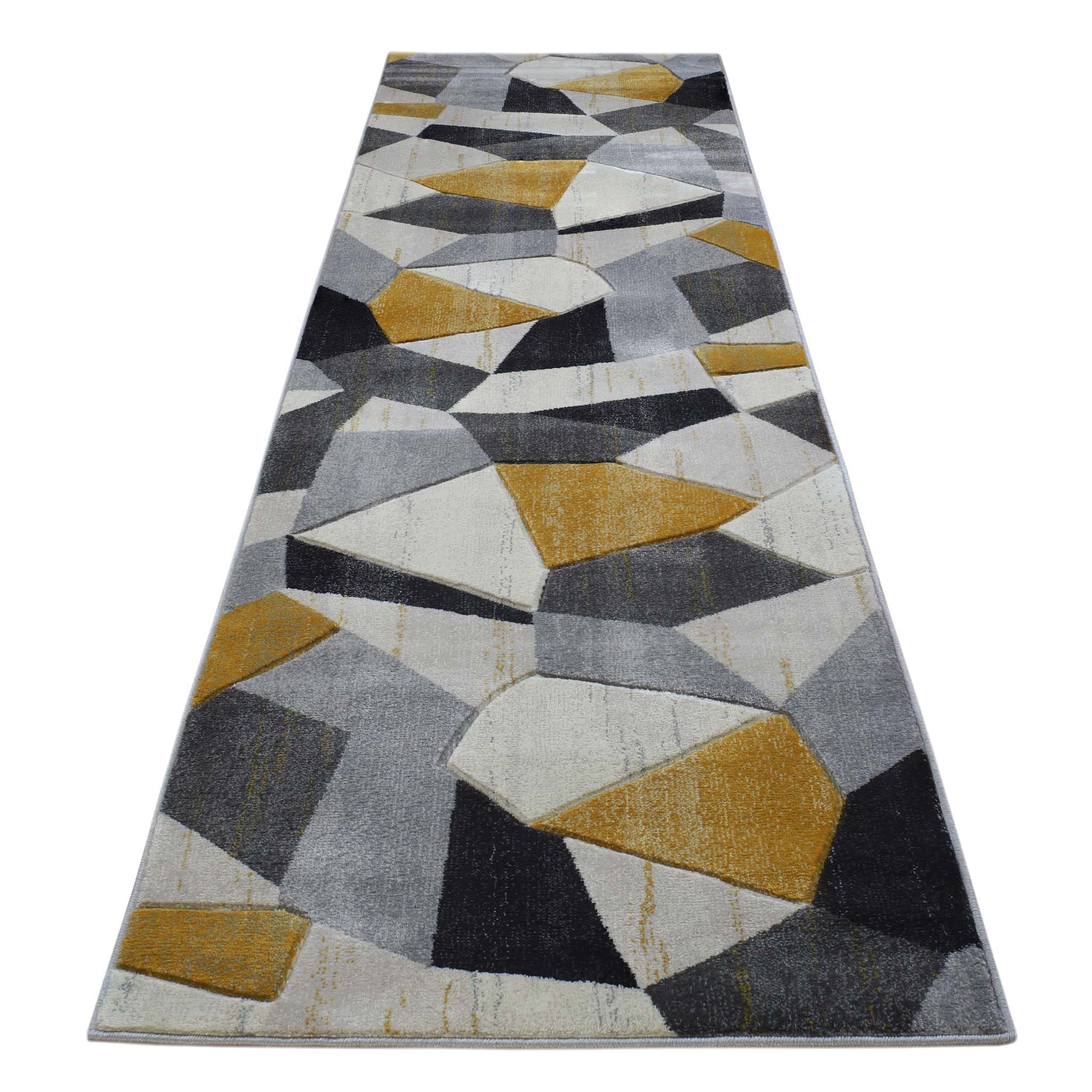 Saffron 2102 Gold Hallway Runner