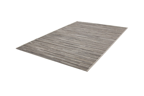 Sunset 600 Outdoor and Kitchen Beige Rug with Jagged Lines - Lalee Designer Rugs