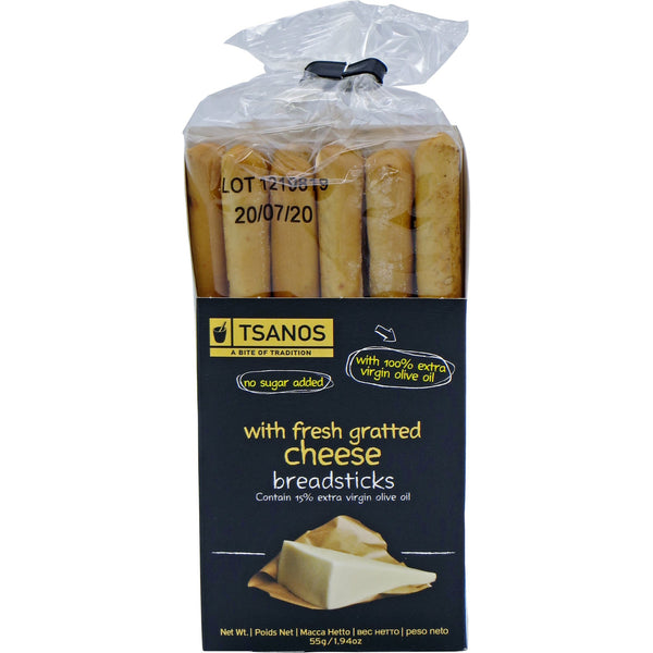 TSANOS Cheese Breadsticks 55g