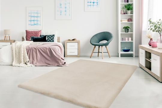 Heaven 800 Super Soft Fluffy Ivory Rug - Lalee Designer Rugs