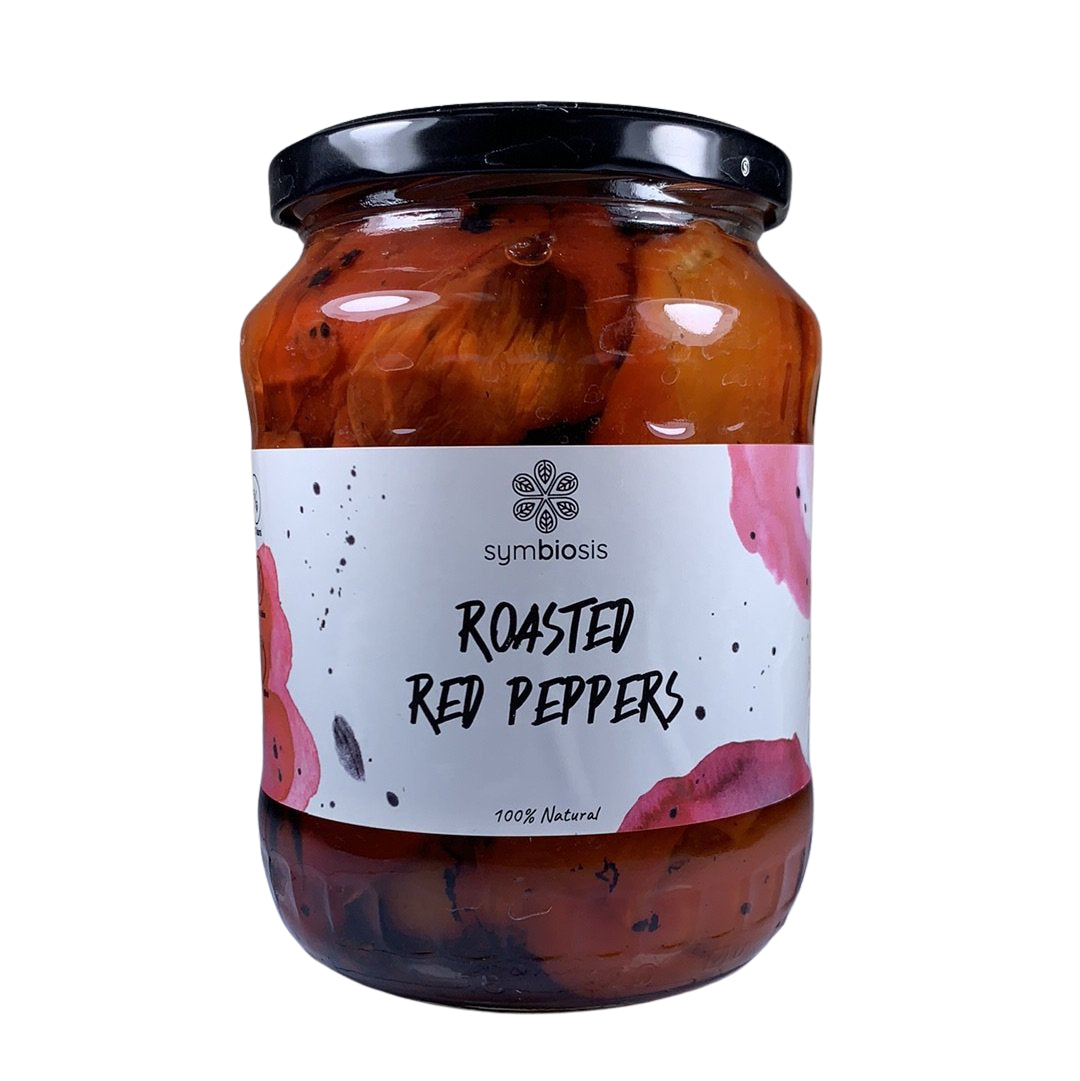 SYMBIOSIS Roasted Red Peppers 720g