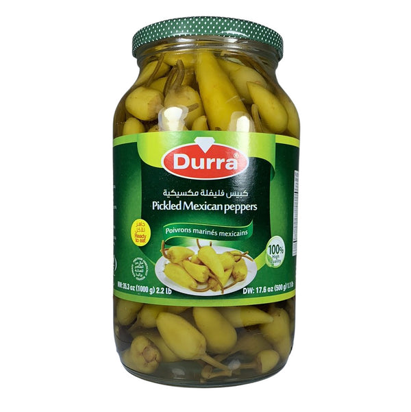 DURRA Pickled Mexican Hot Peppers 1kg