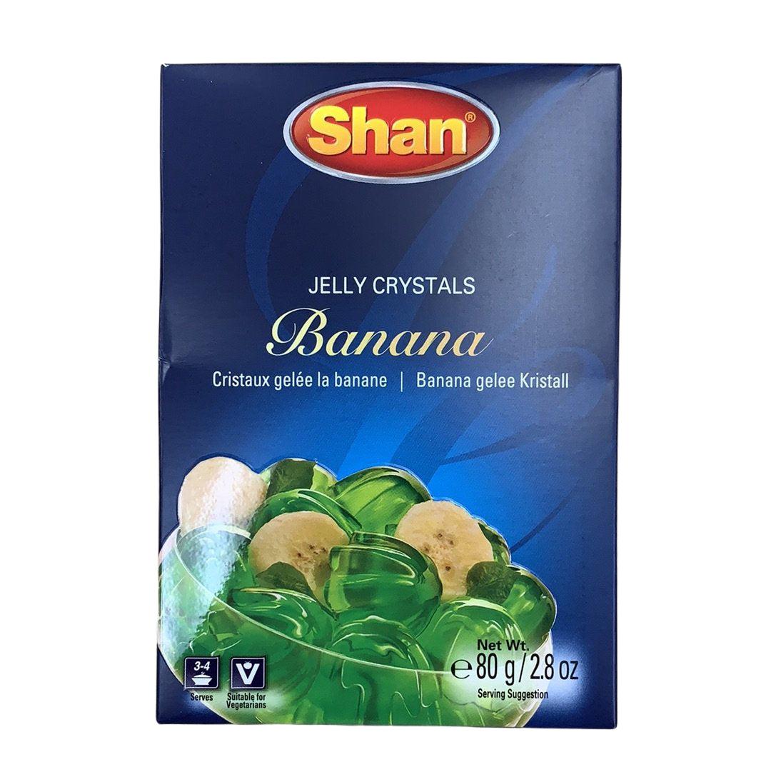 SHAN Banana Jelly Crystals 80g