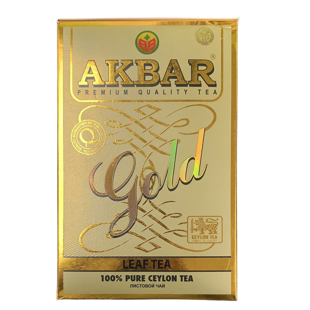 AKBAR Gold Ceylon Black Tea Leaves 500g